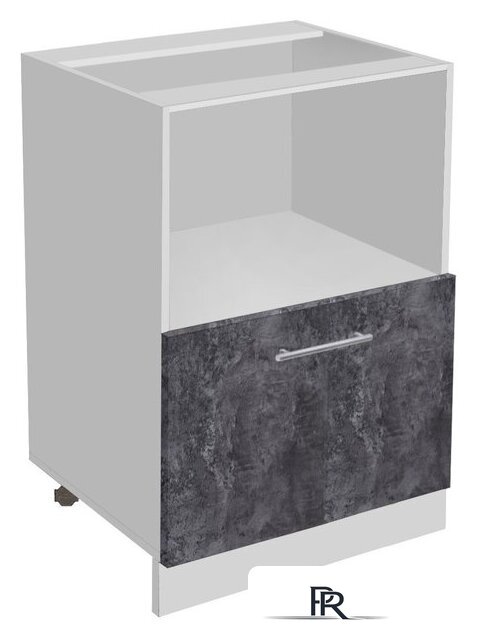 Шкаф напольный Артём-Мебель 600мм СН-114.145-Ш (ДСП бетон спаркс) - Изображение №1 — Интернет-магазин ПроЗаказ