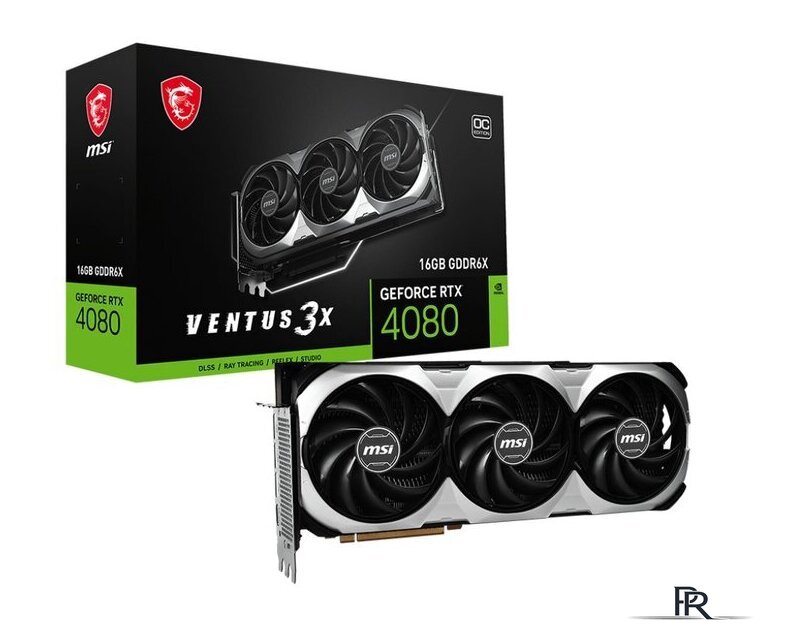 Видеокарта MSI GeForce RTX 4080 16GB Ventus 3X OC - Изображение №2 — Интернет-магазин ПроЗаказ