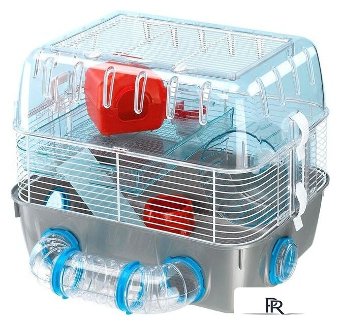 Клетка Ferplast Combi 1 fun (серый) 57926499 - Изображение №1 — Интернет-магазин ПроЗаказ