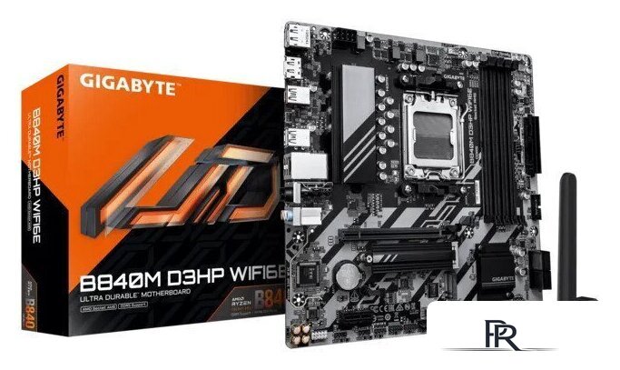 Материнская плата Gigabyte B840M D3HP WiFi6E - Изображение №4 — Интернет-магазин ПроЗаказ
