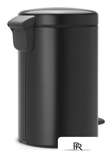 Мусорное ведро Brabantia Pedal Bin NewIcon 12 л (черный матовый) - Изображение №3 — Интернет-магазин ПроЗаказ