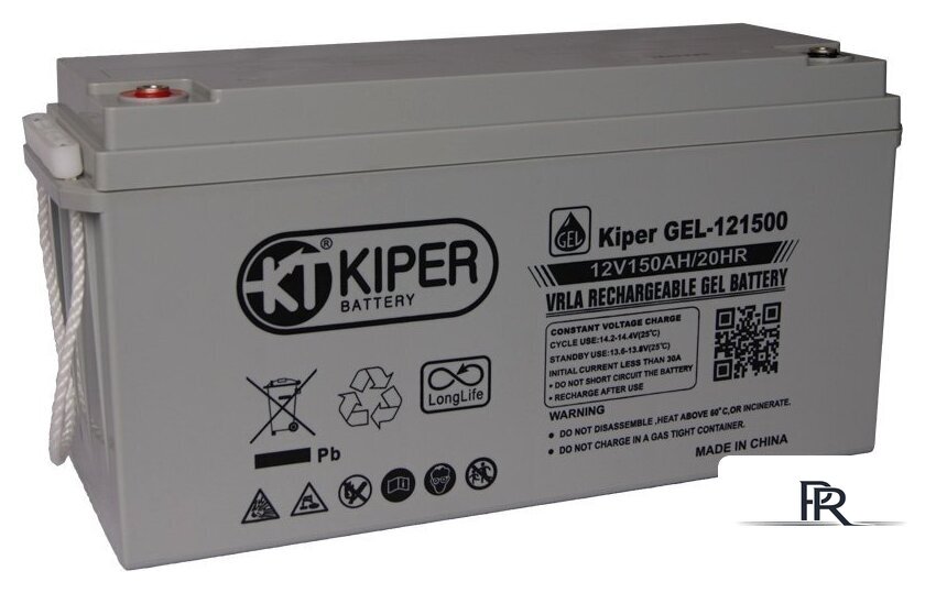Аккумулятор для ИБП Kiper GEL-121500 (12В/150 А·ч) - Изображение №1 — Интернет-магазин ПроЗаказ