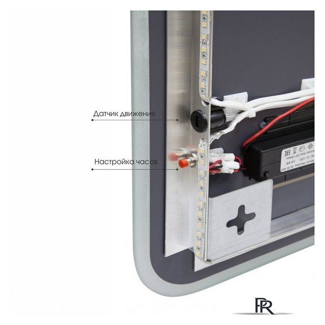 Алмаз-Люкс Зеркало Milan 8060d2c-4 (с подсветкой) - Изображение №4 — Интернет-магазин ПроЗаказ