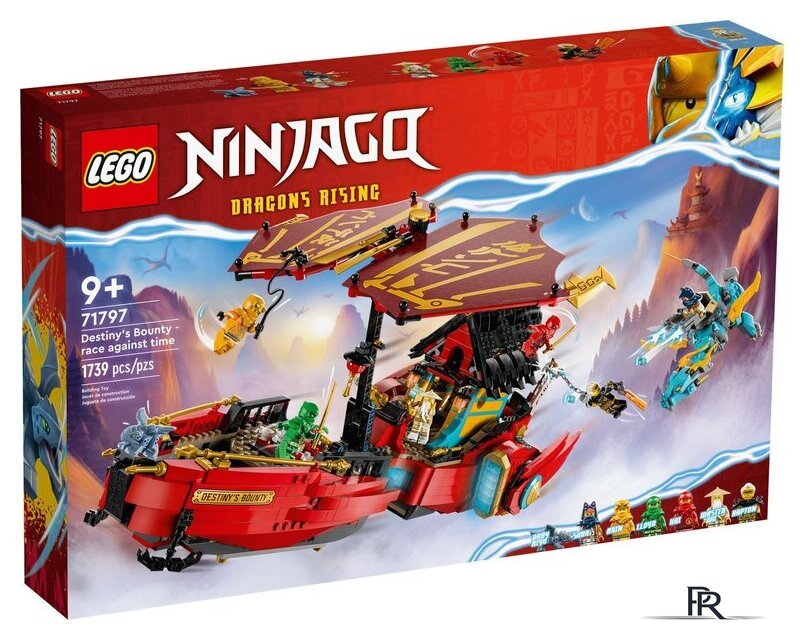 Конструктор LEGO Ninjago 71797 Награда судьбы - гонка со временем - Изображение №1 — Интернет-магазин ПроЗаказ