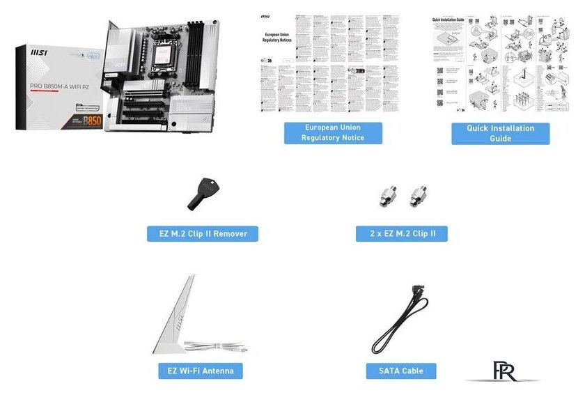 Материнская плата MSI Pro B850M-A WiFi PZ - Изображение №6 — Интернет-магазин ПроЗаказ