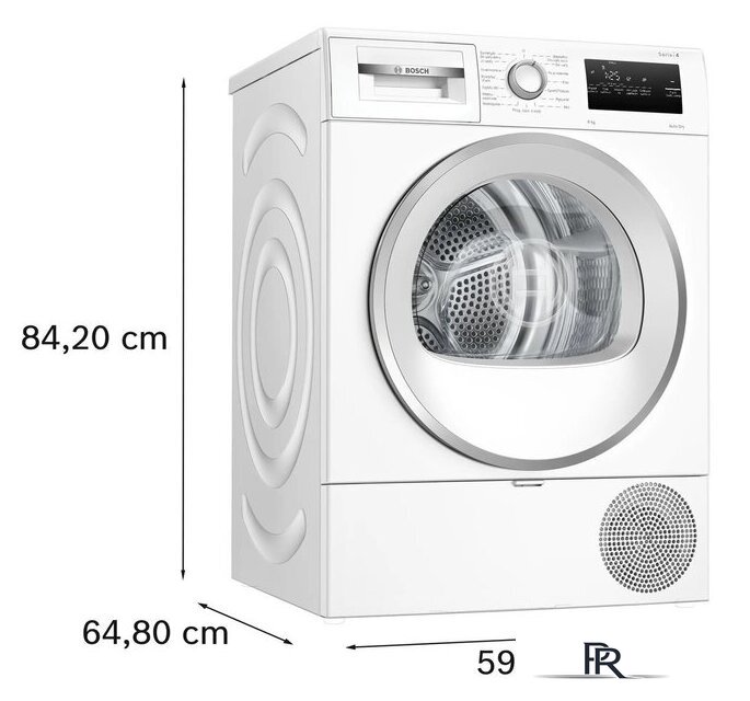 Сушильная машина Bosch Serie 4 WTH85V9SPL - Изображение №7 — Интернет-магазин ПроЗаказ
