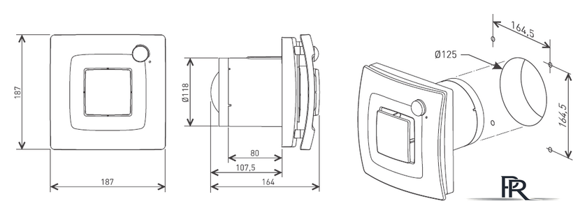 Осевой вентилятор Soler&Palau Silent Dual 200 5210641000 - Изображение №5 — Интернет-магазин ПроЗаказ