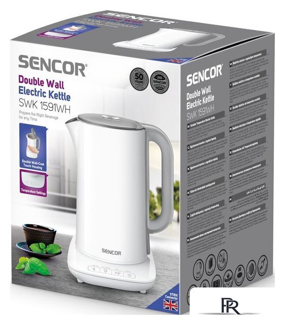 Электрический чайник Sencor SWK 1591WH - Изображение №20 — Интернет-магазин ПроЗаказ