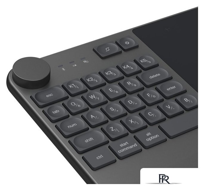 Графический планшет Huion Inspiroy Keydial KD200 (черный) - Изображение №3 — Интернет-магазин ПроЗаказ