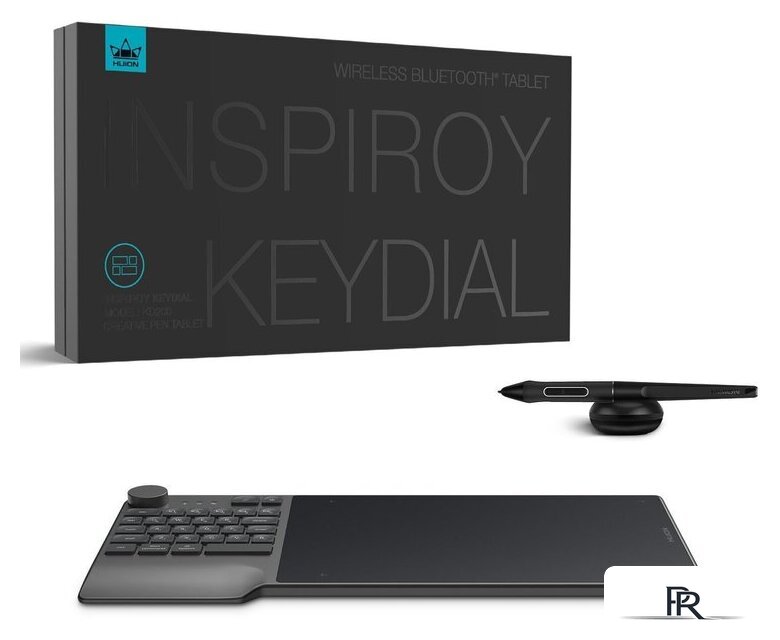 Графический планшет Huion Inspiroy Keydial KD200 (черный) - Изображение №7 — Интернет-магазин ПроЗаказ