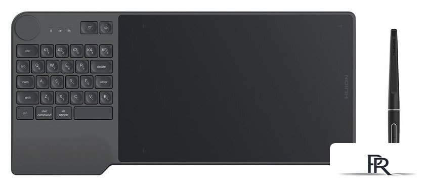 Графический планшет Huion Inspiroy Keydial KD200 (черный) - Изображение №1 — Интернет-магазин ПроЗаказ
