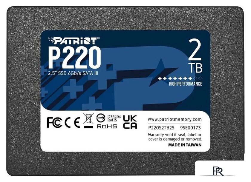 SSD Patriot P220 2TB P220S2TB25 - Изображение №1 — Интернет-магазин ПроЗаказ
