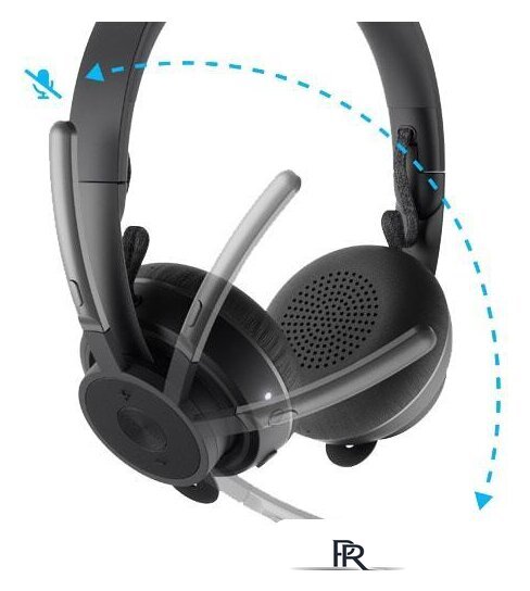 Офисная гарнитура Logitech Zone Wireless Plus - Изображение №7 — Интернет-магазин ПроЗаказ