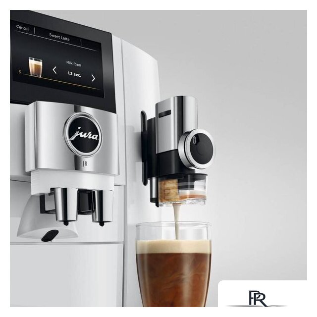 Кофемашина JURA J8 Piano White EA 15460 - Изображение №12 — Интернет-магазин ПроЗаказ