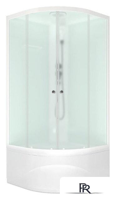 Душевая кабина Domani-Spa Slim 110 High 100x100 DS01DS110HWM00 - Изображение №1 — Интернет-магазин ПроЗаказ