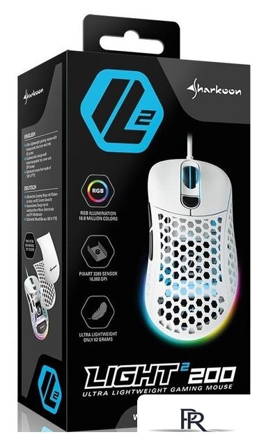 Игровая мышь Sharkoon Mysz Light2 200 (белый) - Изображение №9 — Интернет-магазин ПроЗаказ