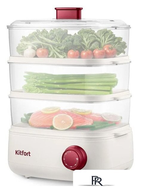 Пароварка Kitfort KT-6830 - Изображение №1 — Интернет-магазин ПроЗаказ