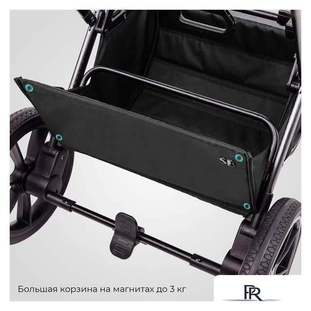 Универсальная коляска Sweet Baby Rocco 2в1 (черный) - Изображение №14 — Интернет-магазин ПроЗаказ