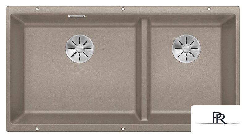 Кухонная мойка Blanco Subline 480/320-U (серый беж) 523591 - Изображение №1 — Интернет-магазин ПроЗаказ