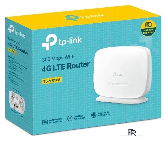 4G Wi-Fi роутер TP-Link TL-MR105 - Изображение №4 — Интернет-магазин ПроЗаказ