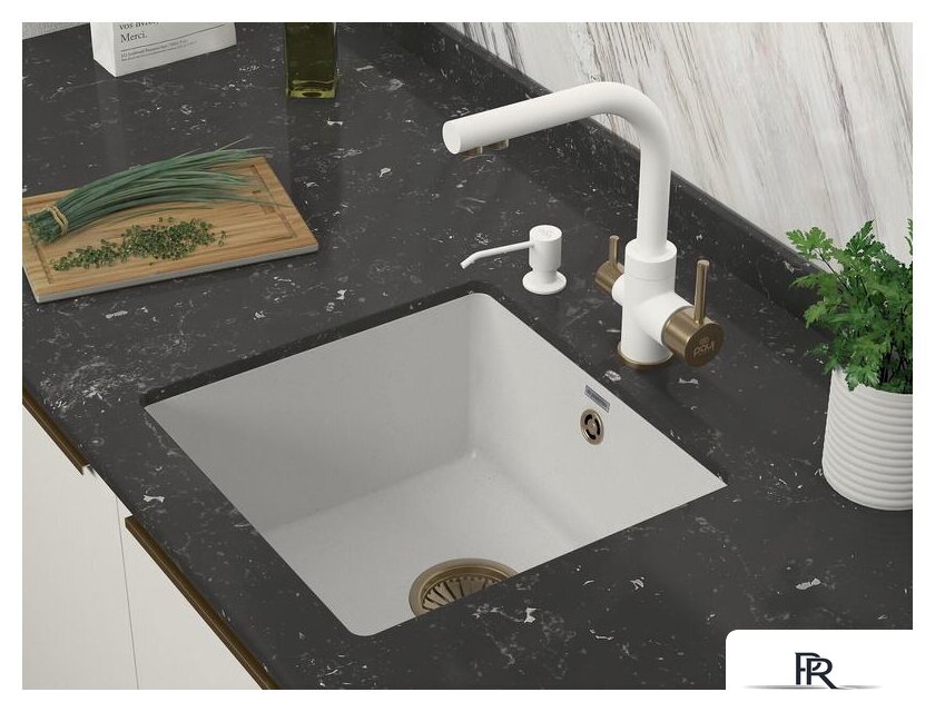 Кухонная мойка Paulmark Gera 50 PM104546-WH - Изображение №3 — Интернет-магазин ПроЗаказ