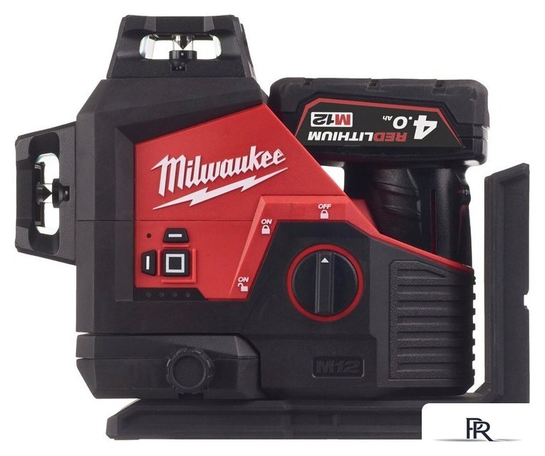 Лазерный нивелир Milwaukee M12 3PLKIT-401P 4933478960 (с 1-им АКБ, кейс) - Изображение №3 — Интернет-магазин ПроЗаказ
