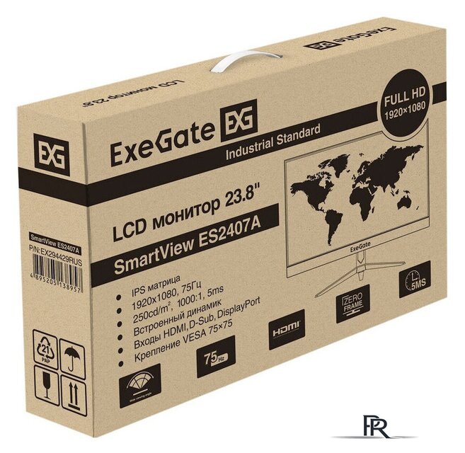 Монитор ExeGate SmartView ES2407A EX294429RUS - Изображение №10 — Интернет-магазин ПроЗаказ