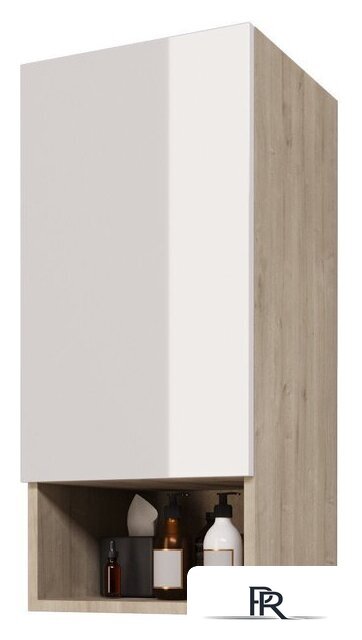  Dreja Шкаф-полупенал Perfecto 99.0815 (дуб эврика/белый глянец) - Изображение №6 — Интернет-магазин ПроЗаказ