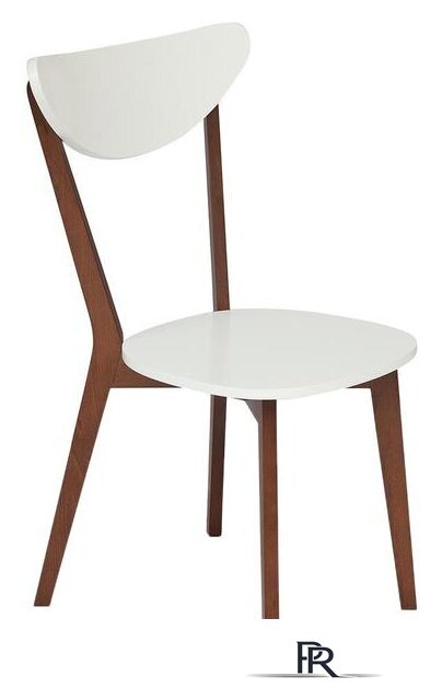Стул TetChair Maxi жесткое сиденье (белый/бук коричневый) - Изображение №1 — Интернет-магазин ПроЗаказ