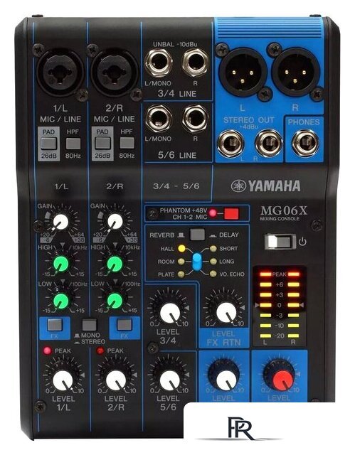 Микшерный пульт Yamaha MG-06X - Изображение №1 — Интернет-магазин ПроЗаказ