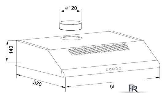 Кухонная вытяжка Making Oasis Everywhere UP-60S (F) - Изображение №2 — Интернет-магазин ПроЗаказ