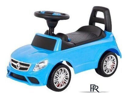 Каталка Полесье SuperCar №3 84484 (голубой) - Изображение №1 — Интернет-магазин ПроЗаказ