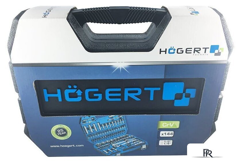 Универсальный набор инструментов Hoegert Technik HT1R440 (144 предмета) - Изображение №4 — Интернет-магазин ПроЗаказ