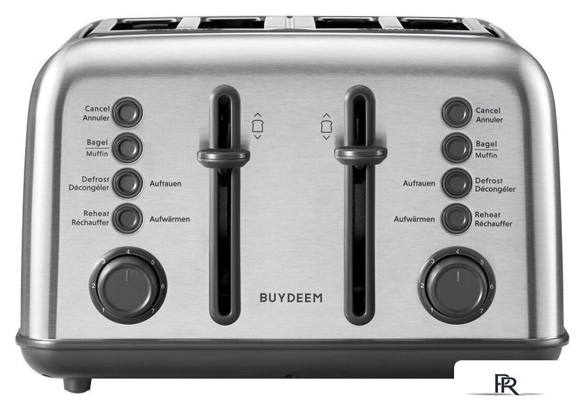 Тостер Buydeem DT640-SS Stainless Steel - Изображение №1 — Интернет-магазин ПроЗаказ