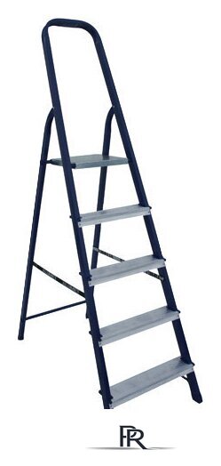 Лестница-стремянка Алюмет cтальная из профиля 40х20мм M8410 - Изображение №1 — Интернет-магазин ПроЗаказ