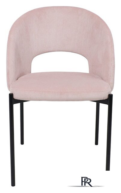 Стул AksHome Elsa (розовый велюр Fjord 91/черный) - Изображение №2 — Интернет-магазин ПроЗаказ