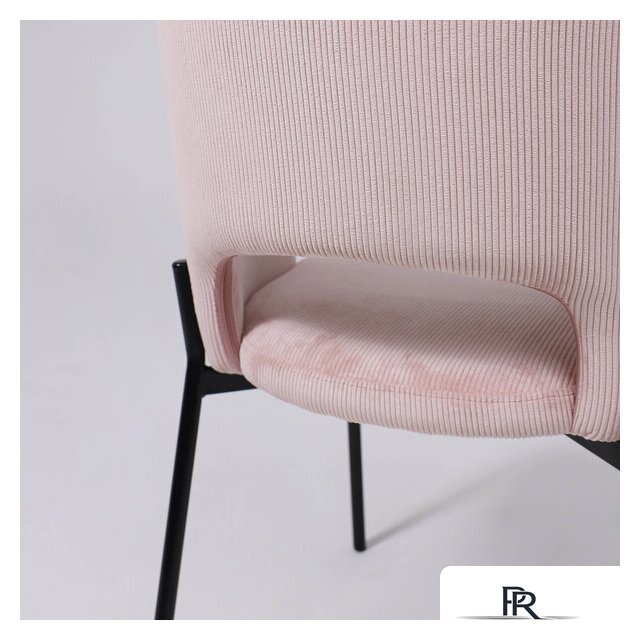 Стул AksHome Elsa (розовый велюр Fjord 91/черный) - Изображение №8 — Интернет-магазин ПроЗаказ