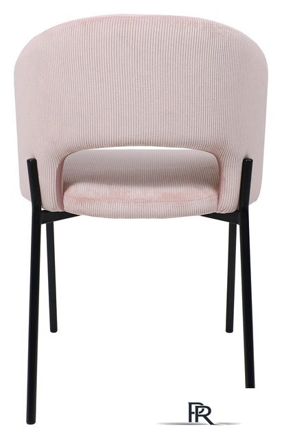 Стул AksHome Elsa (розовый велюр Fjord 91/черный) - Изображение №4 — Интернет-магазин ПроЗаказ