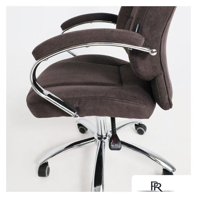 Офисное кресло AksHome King A (ткань, коричневый) - Изображение №8 — Интернет-магазин ПроЗаказ