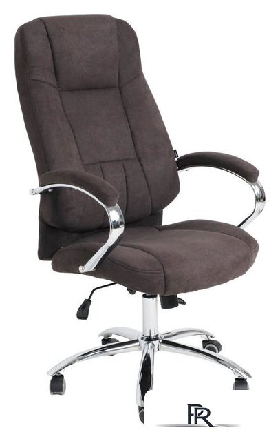 Офисное кресло AksHome King A (ткань, коричневый) - Изображение №1 — Интернет-магазин ПроЗаказ