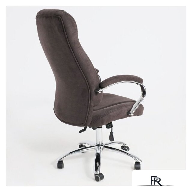 Офисное кресло AksHome King A (ткань, коричневый) - Изображение №6 — Интернет-магазин ПроЗаказ