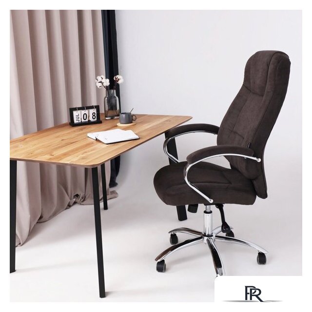 Офисное кресло AksHome King A (ткань, коричневый) - Изображение №13 — Интернет-магазин ПроЗаказ