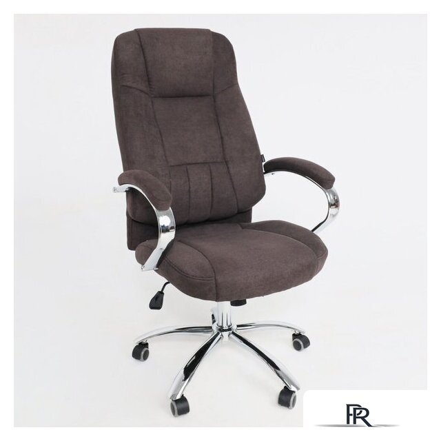 Офисное кресло AksHome King A (ткань, коричневый) - Изображение №2 — Интернет-магазин ПроЗаказ