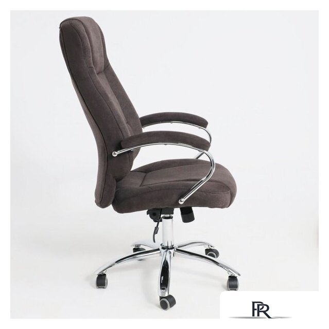 Офисное кресло AksHome King A (ткань, коричневый) - Изображение №3 — Интернет-магазин ПроЗаказ