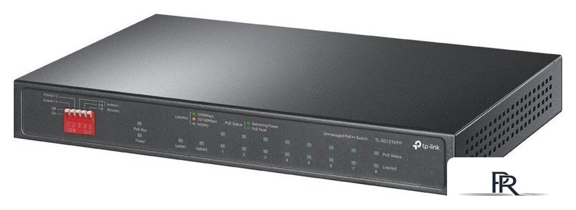 Неуправляемый коммутатор TP-Link TL-SG1210PP - Изображение №1 — Интернет-магазин ПроЗаказ