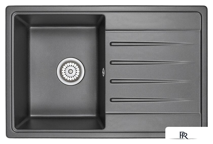 Кухонная мойка Granula 7602 (черный) - Изображение №1 — Интернет-магазин ПроЗаказ