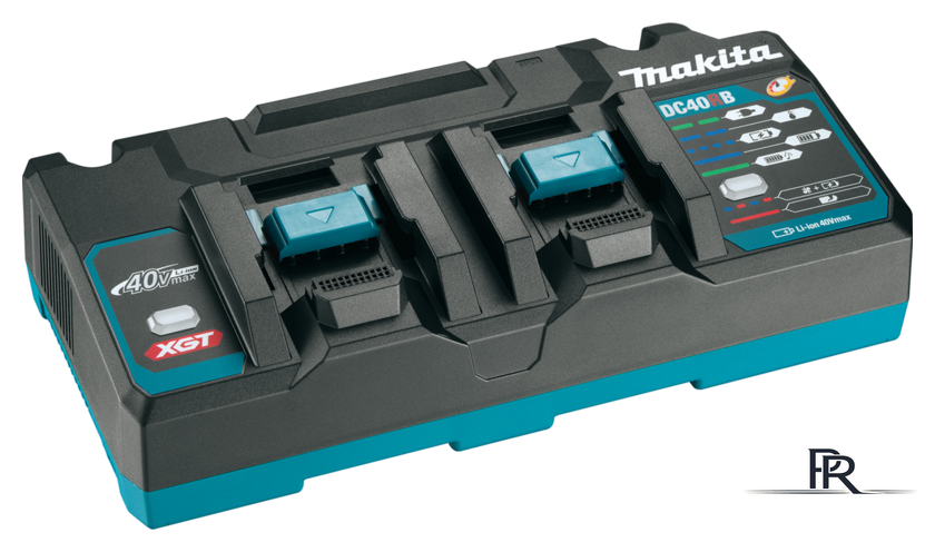Зарядное устройство Makita XGT Dual Port DC40RB (40В) - Изображение №1 — Интернет-магазин ПроЗаказ