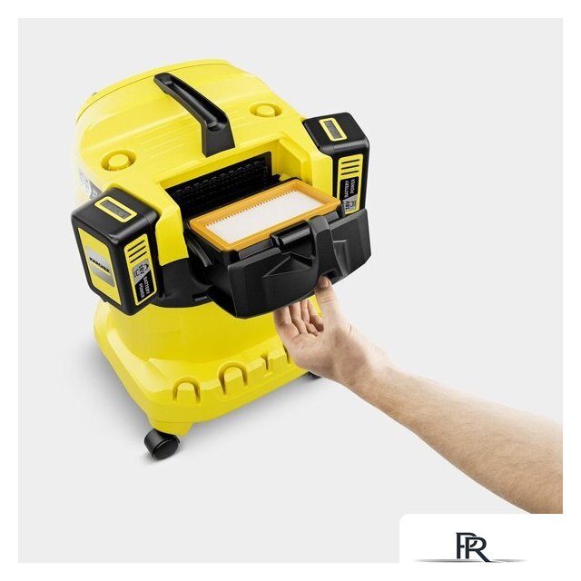 Пылесос Karcher WD 4-18 Dual Battery Set 1.628-601.0 - Изображение №4 — Интернет-магазин ПроЗаказ
