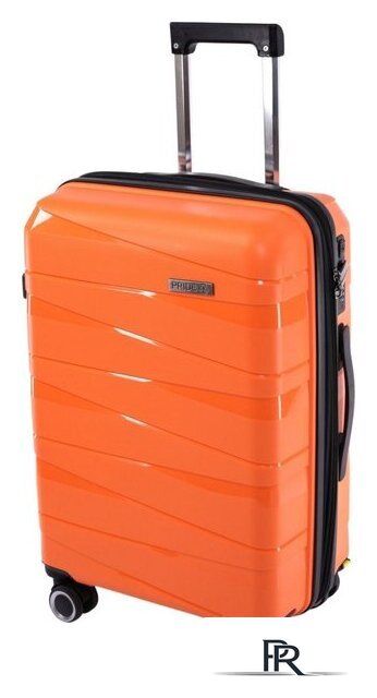 Чемодан-спиннер Pride РР-201 (M, оранжевый) - Изображение №2 — Интернет-магазин ПроЗаказ