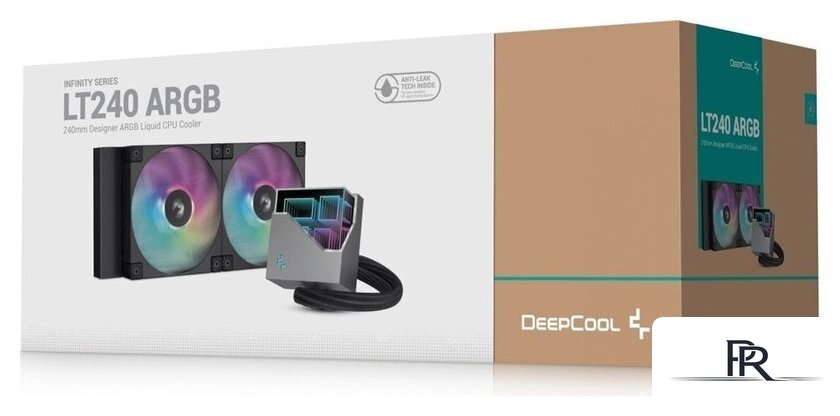 Система жидкостного охлаждения для процессора DeepCool LT240 BK ARGB R-LT240-BKAMNC-G-1 - Изображение №4 — Интернет-магазин ПроЗаказ